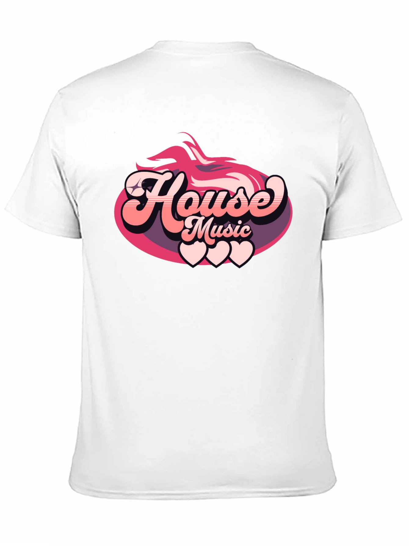 House Music Retro Graphic Tee