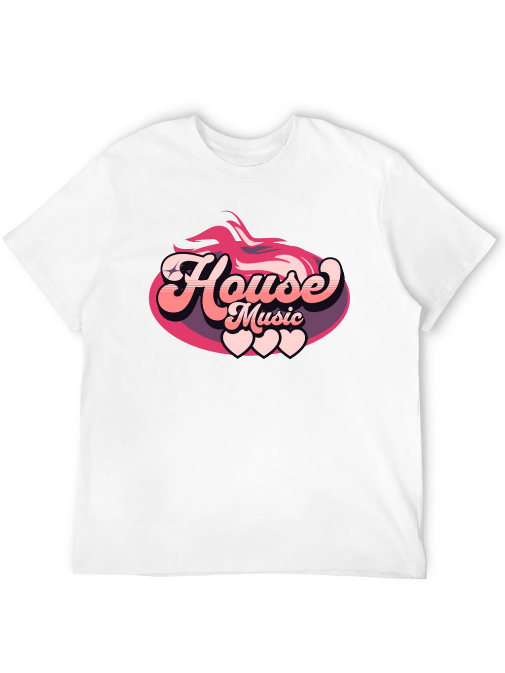House Music Retro Graphic Tee