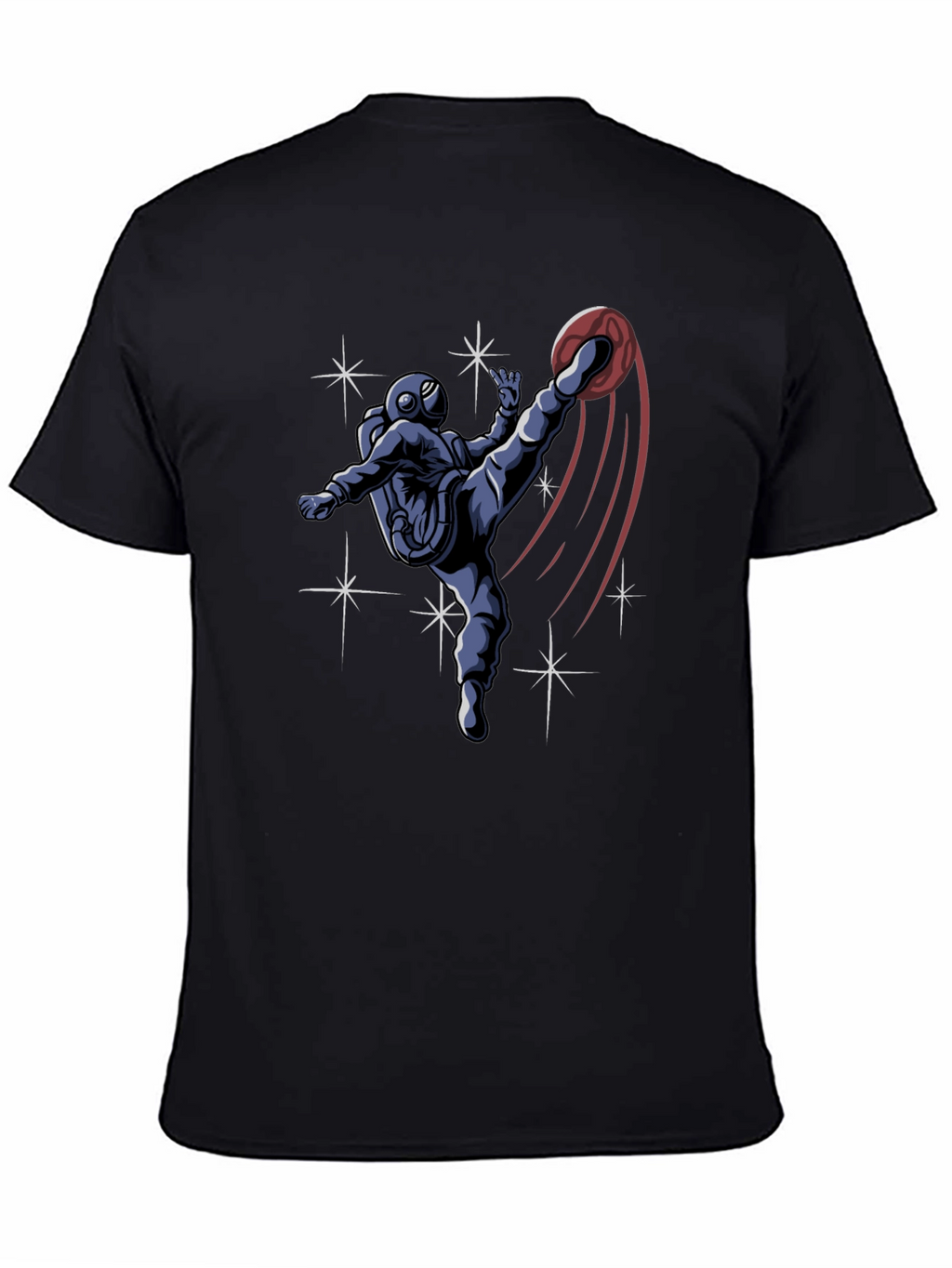 Astronaut Soccer T-Shirt - Space Kick