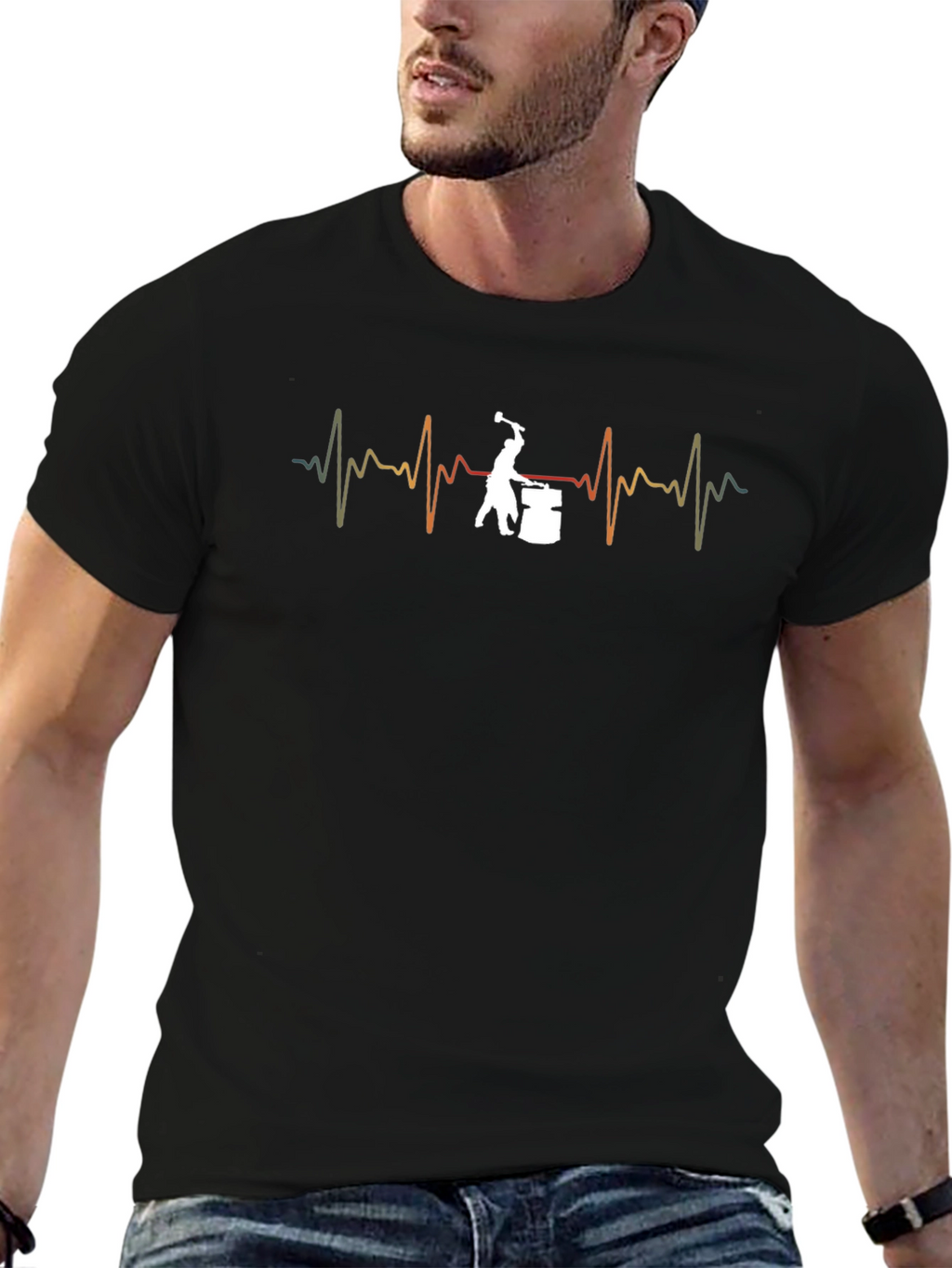 Blacksmith Heartbeat T-Shirt