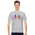Flag USA, Suriname flag