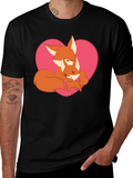 Fox Love Graphic T-Shirt
