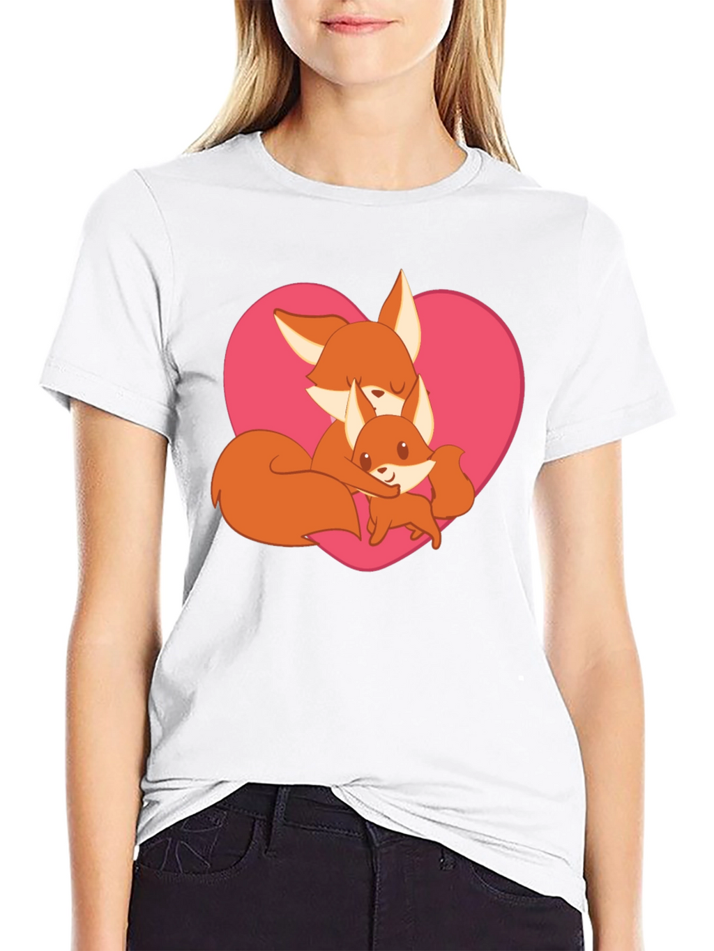 Fox Love Graphic T-Shirt
