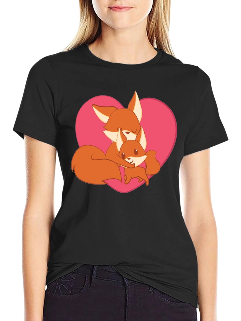 Fox Love Graphic T-Shirt