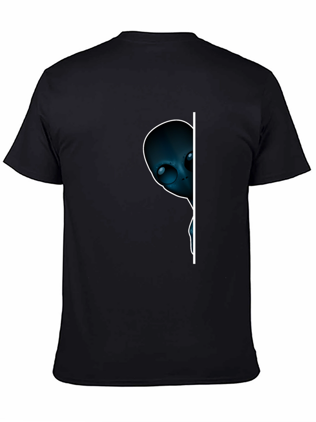 Alien Peek-a-Boo Graphic T-Shirt
