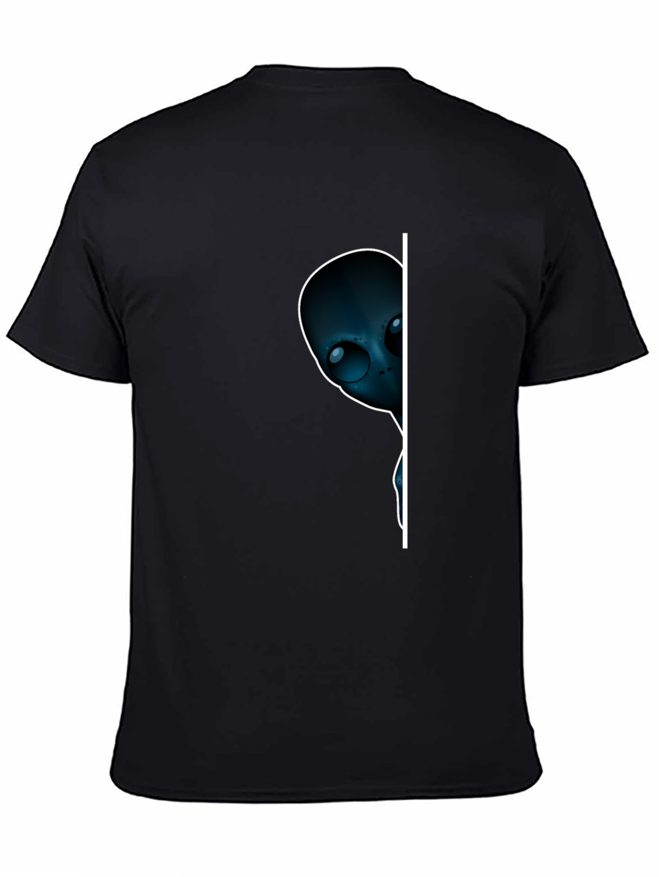 Alien Peek-a-Boo Graphic T-Shirt