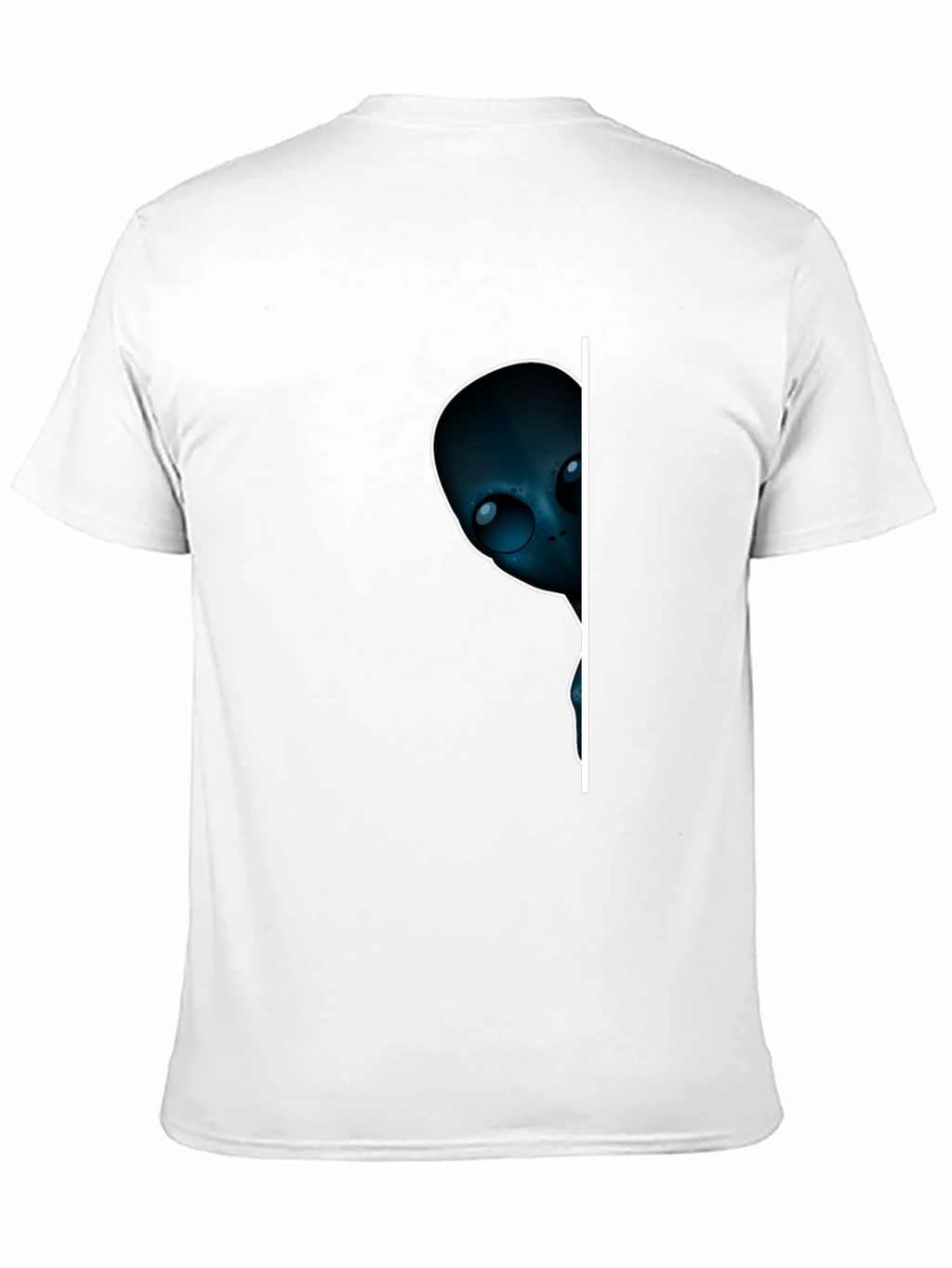 Alien Peek-a-Boo Graphic T-Shirt