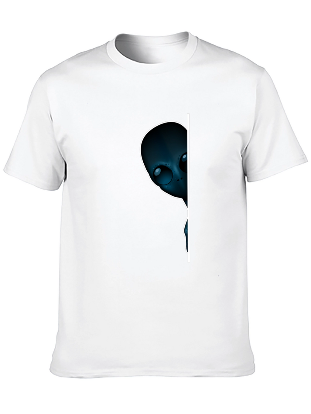 Alien Peek-a-Boo Graphic T-Shirt