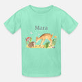 Forest Animal Deer Hedgehog Flowers Name Mara
