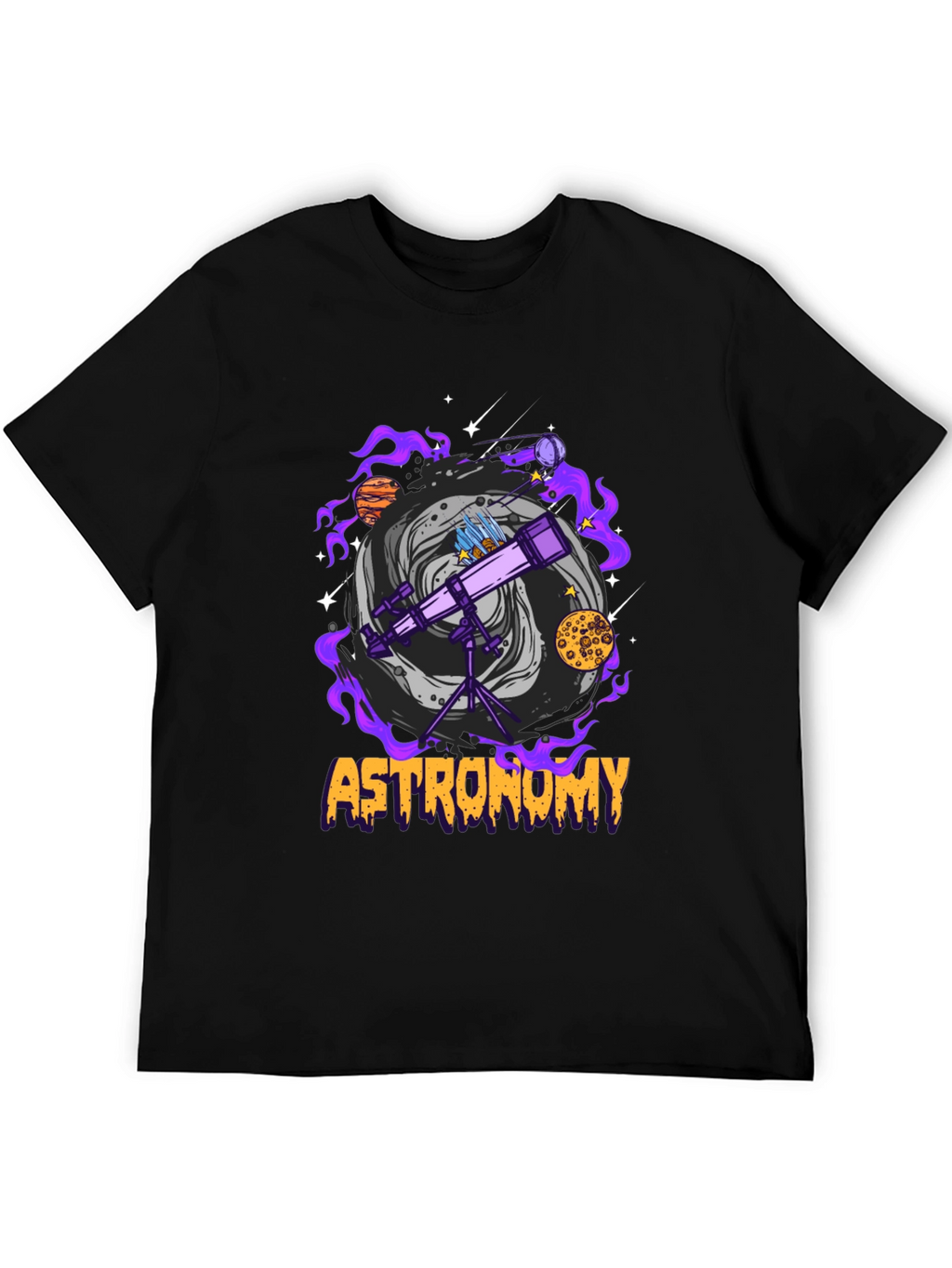 Astronomy T-Shirt: Space Telescope Design