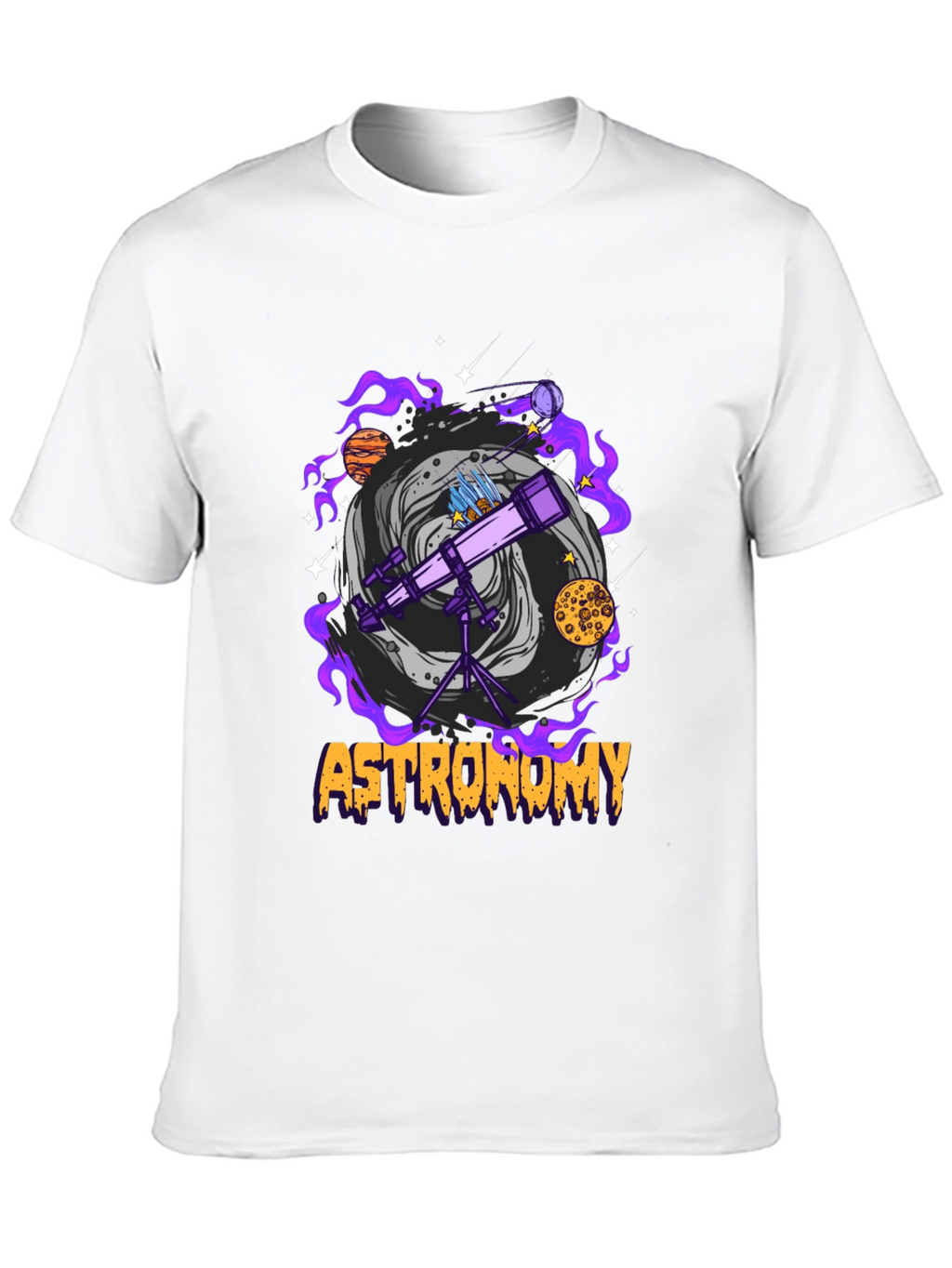 Astronomy T-Shirt: Space Telescope Design