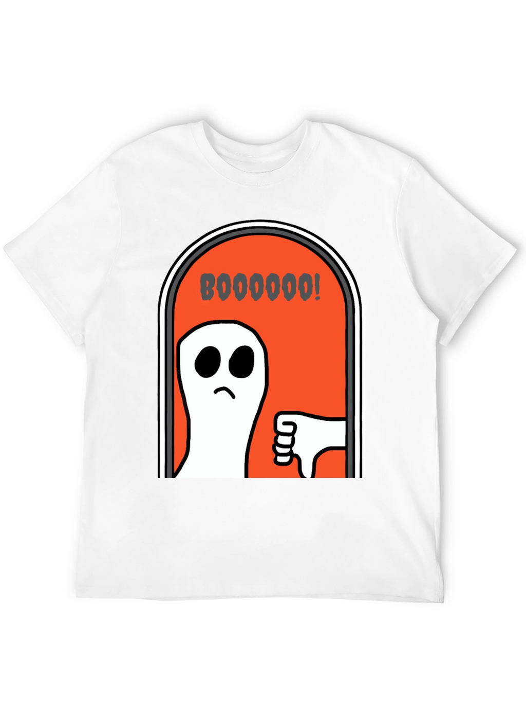 Boo Ghost Humor Graphic T-Shirt