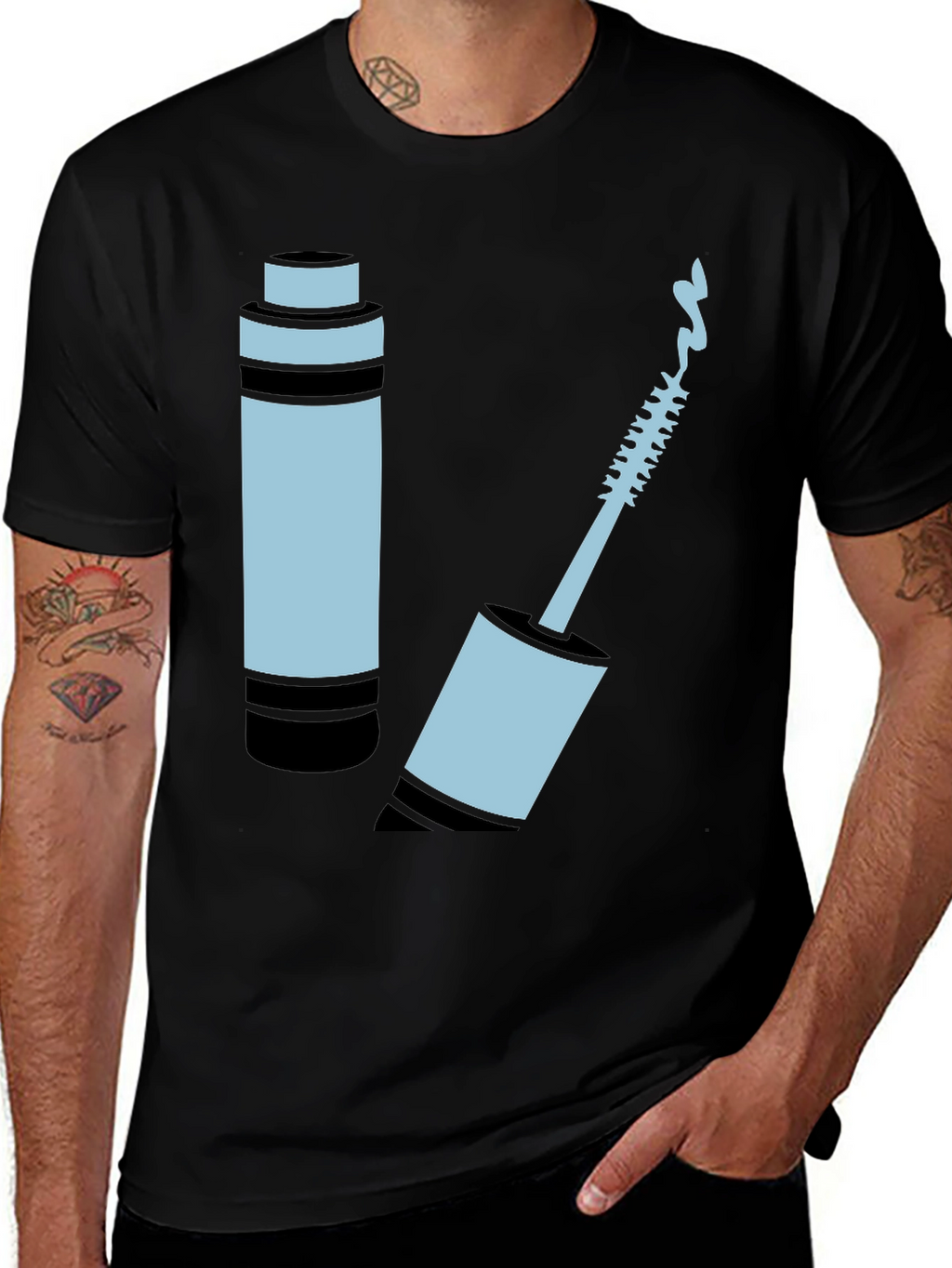 Mascara Graphic T-Shirt - Beauty Lover Tee