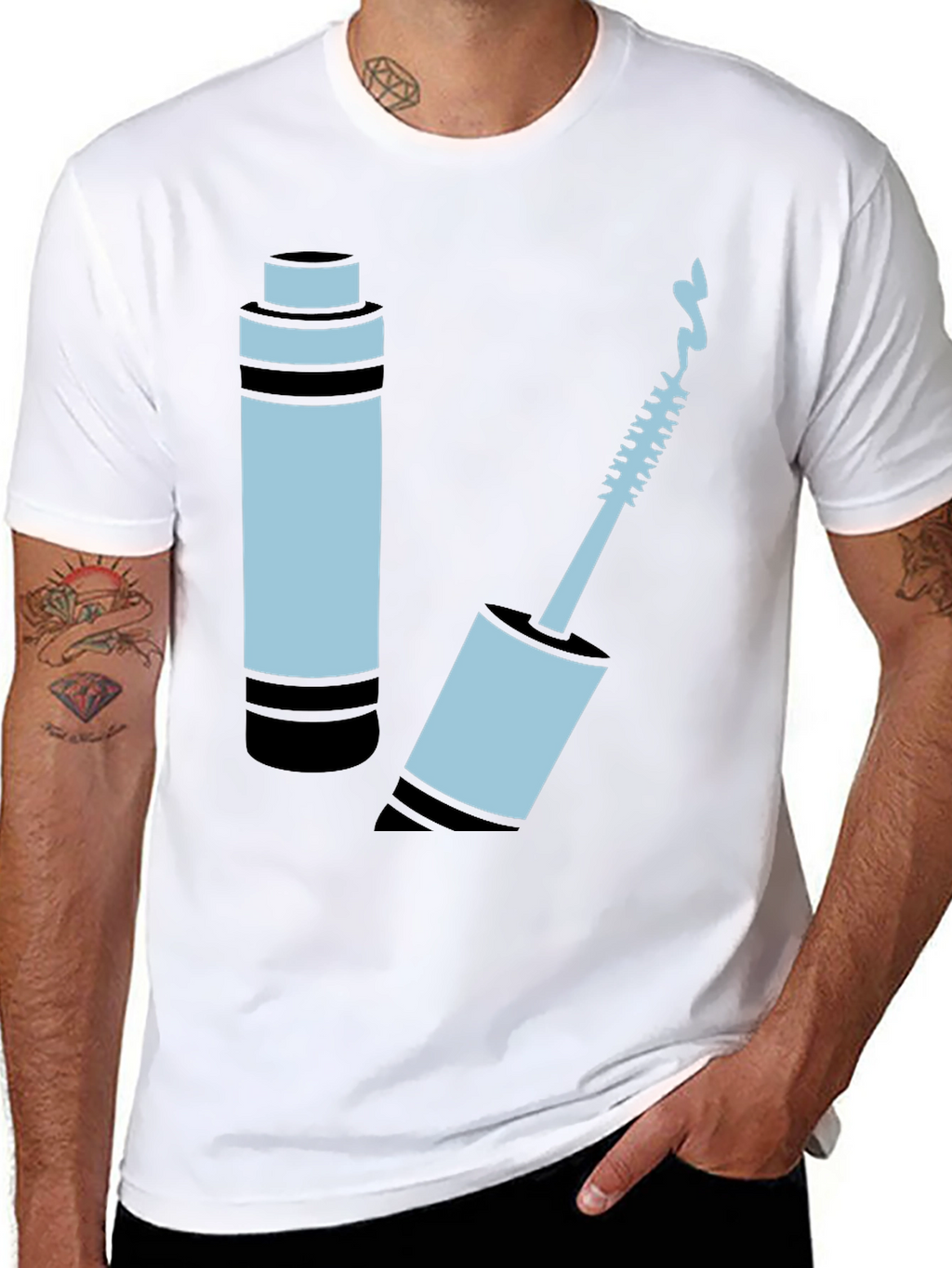 Mascara Graphic T-Shirt - Beauty Lover Tee
