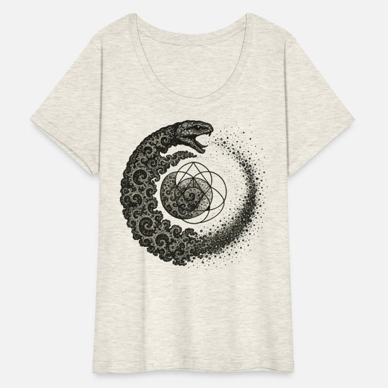 Fractal Ouroboros Mandelbrot Design