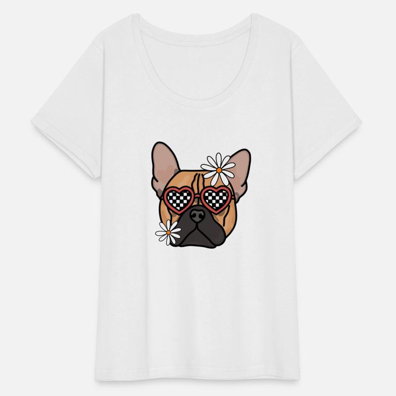 French Bulldog Brown Retro dog