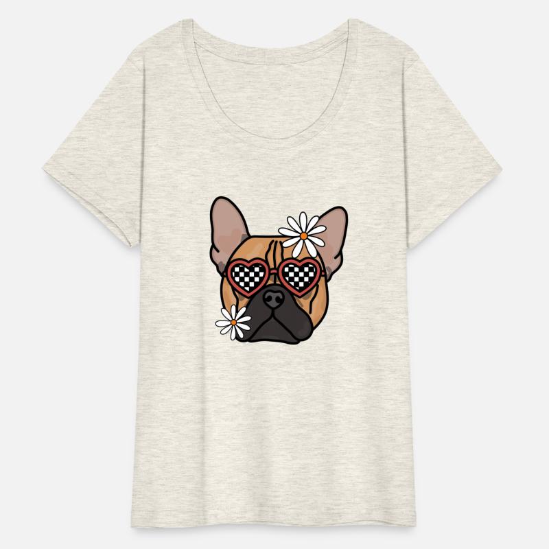French Bulldog Brown Retro dog