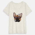 French Bulldog Brown Retro dog