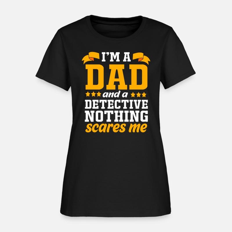 Funny Fathers Day Investigator Dad Detective