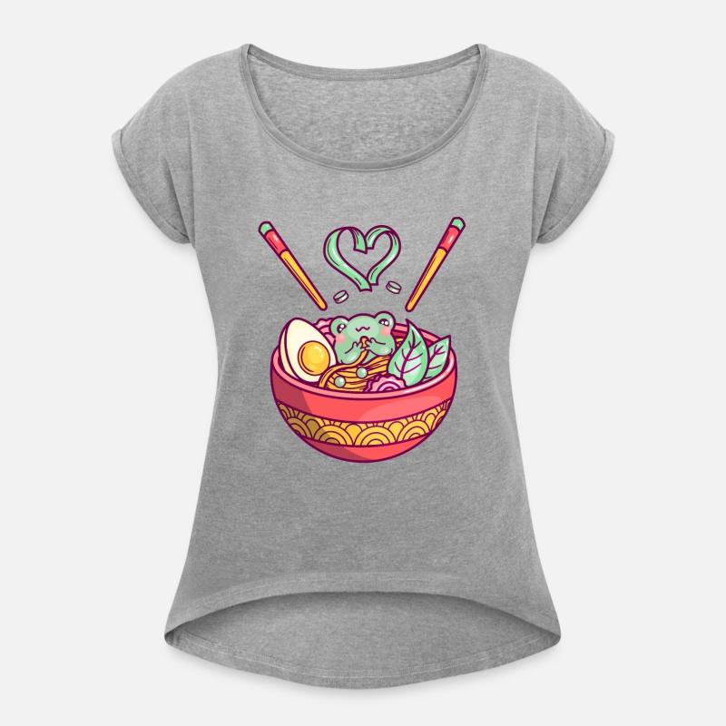Funny Frog in Ramen Soup Design (TheWienerArt)