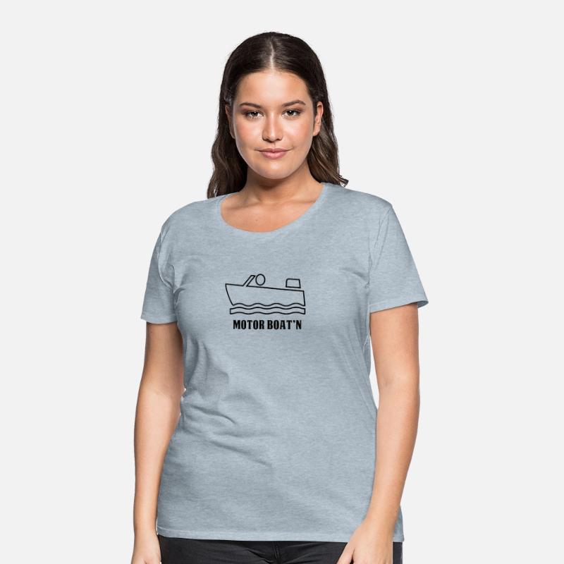 Funny Motor Boating T-Shirt | Graphic Boat Design