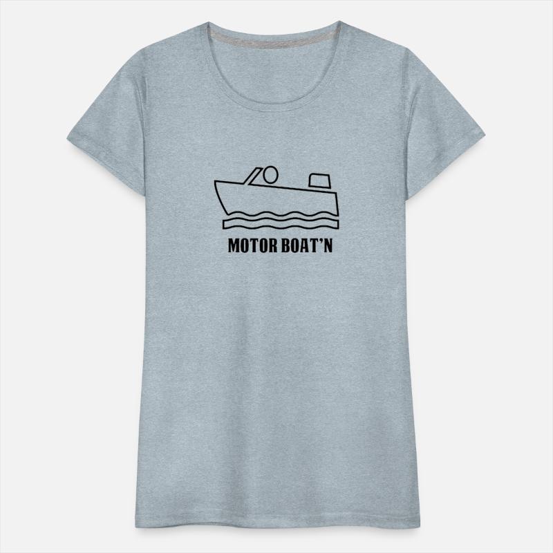 Funny Motor Boating T-Shirt | Graphic Boat Design