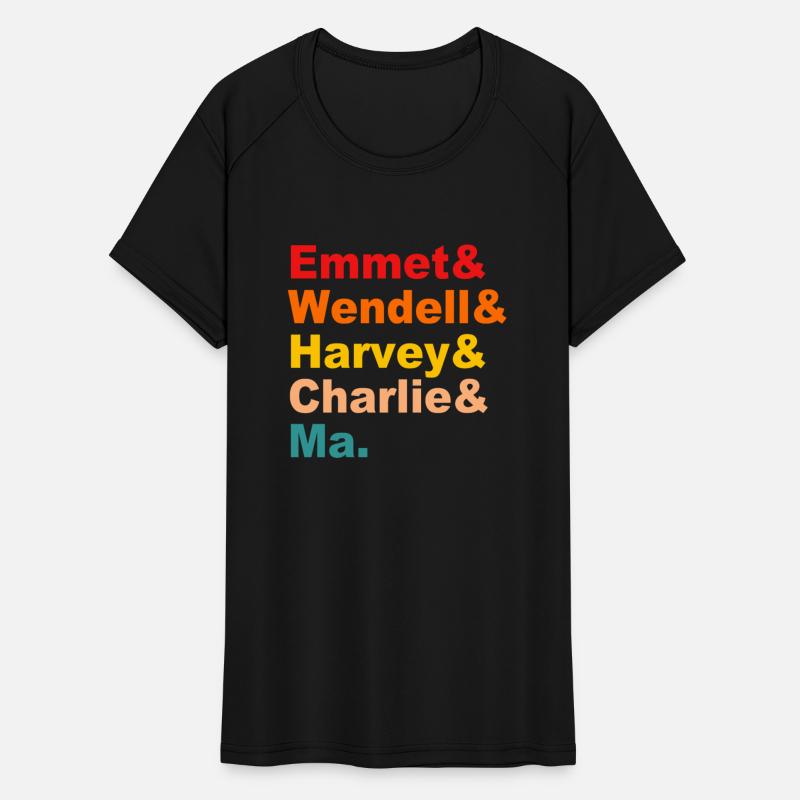 Funny Retro Emmet& Wendell& Harvey& Charlie& Ma