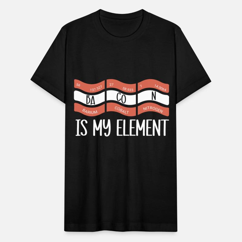 Funny Science Pun Bacon Periodic Table