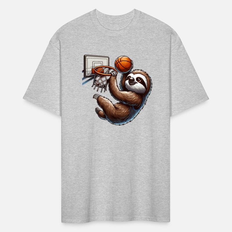 Funny Sloth Playing Basketball for Basketball