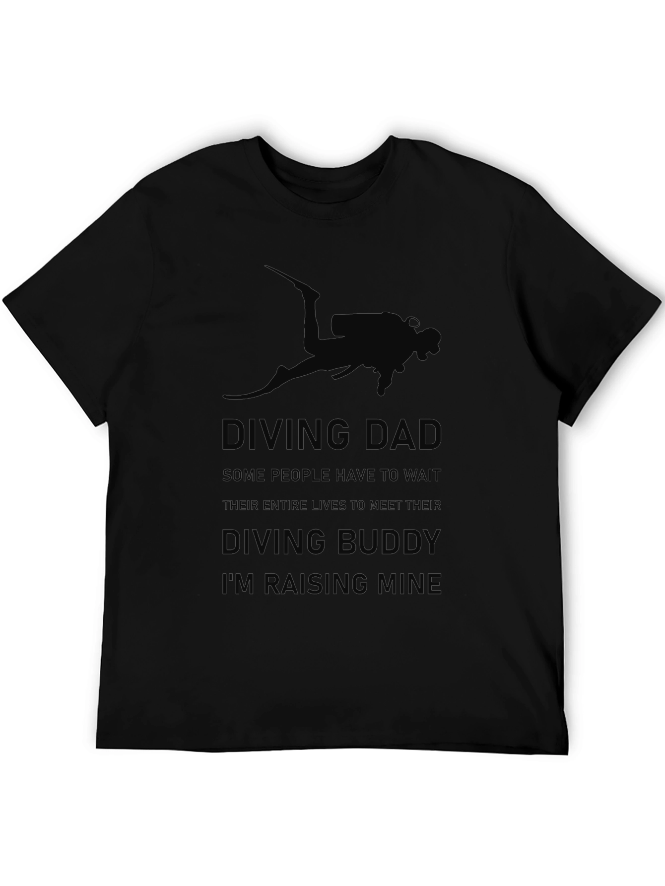 Diving Dad Graphic Tee - Scuba Diving Buddy T-Shirt