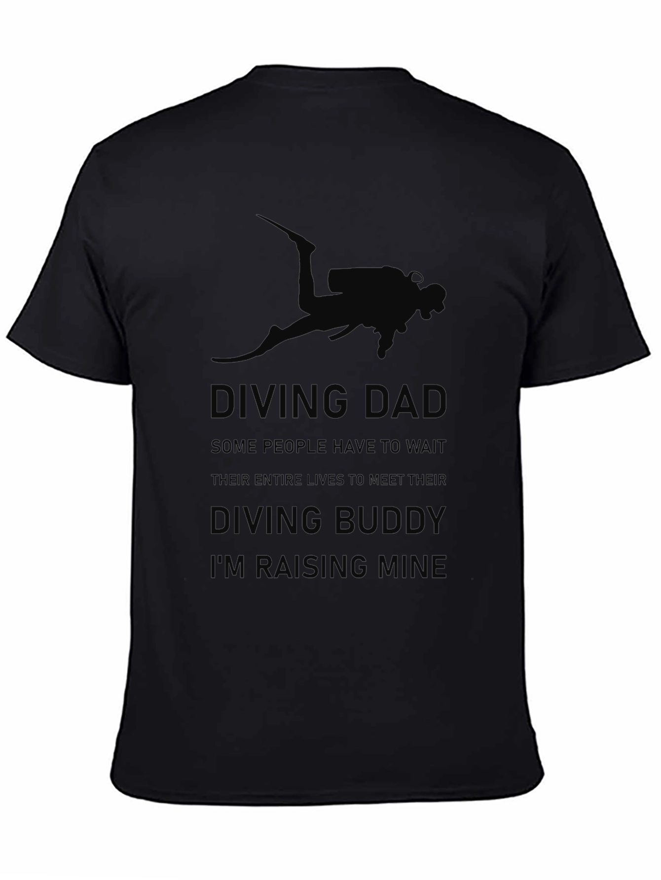 Diving Dad Graphic Tee - Scuba Diving Buddy T-Shirt