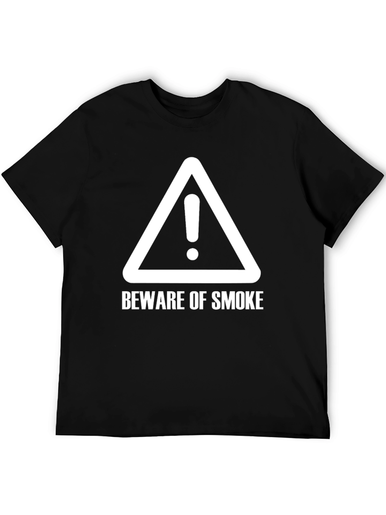 Beware of Smoke Crewneck T-Shirt