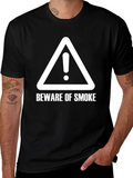 Beware of Smoke Crewneck T-Shirt