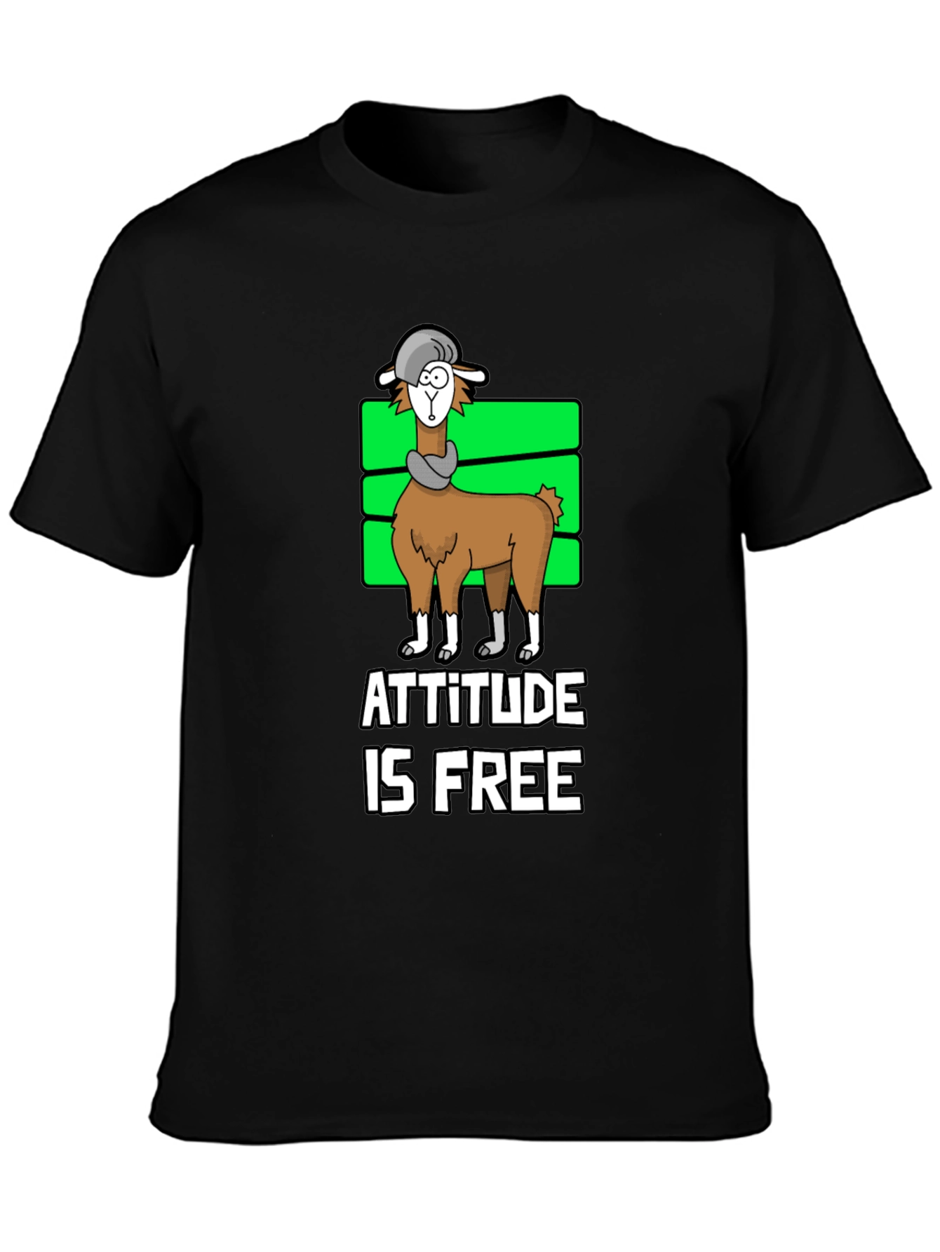 Attitude is Free Llama T-Shirt