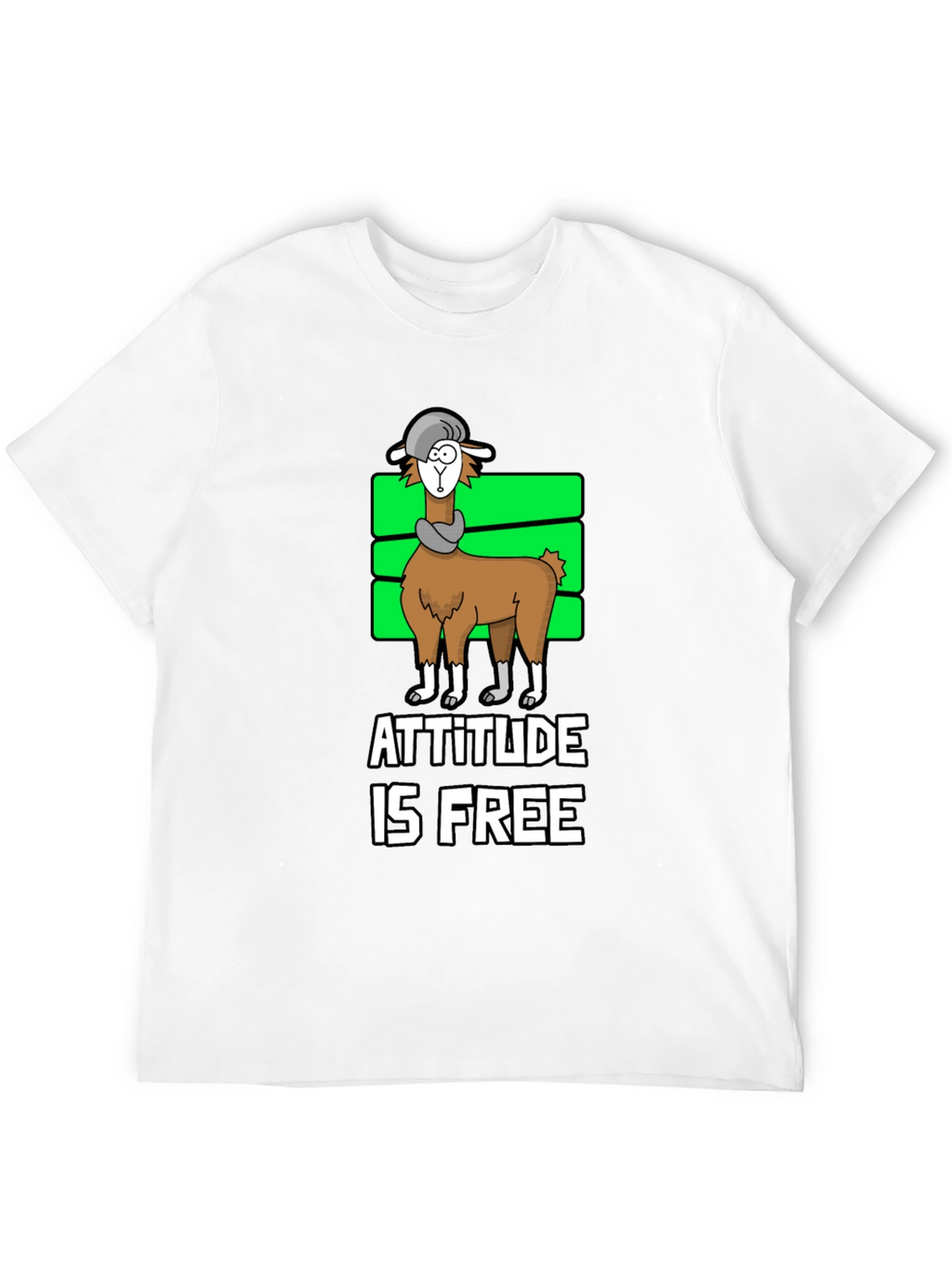 Attitude is Free Llama T-Shirt