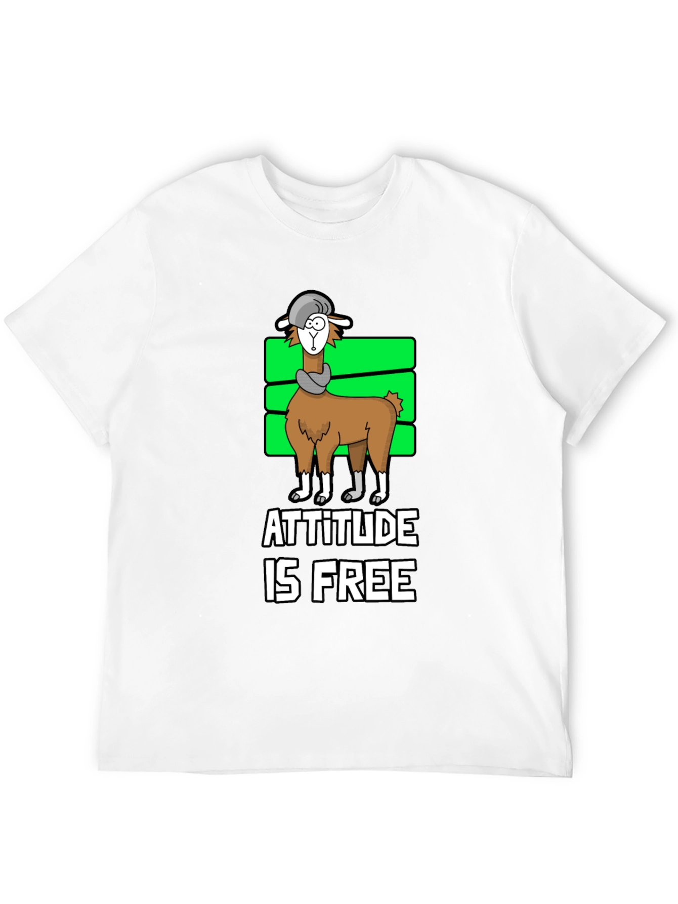 Attitude is Free Llama T-Shirt