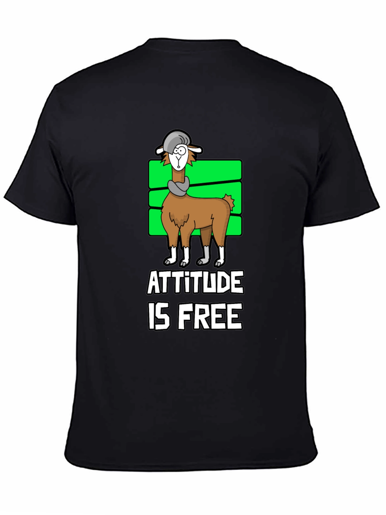 Attitude is Free Llama T-Shirt
