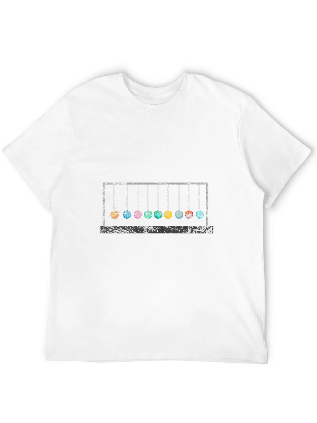 Newtons Cradle Graphic Tee - Science T-Shirt