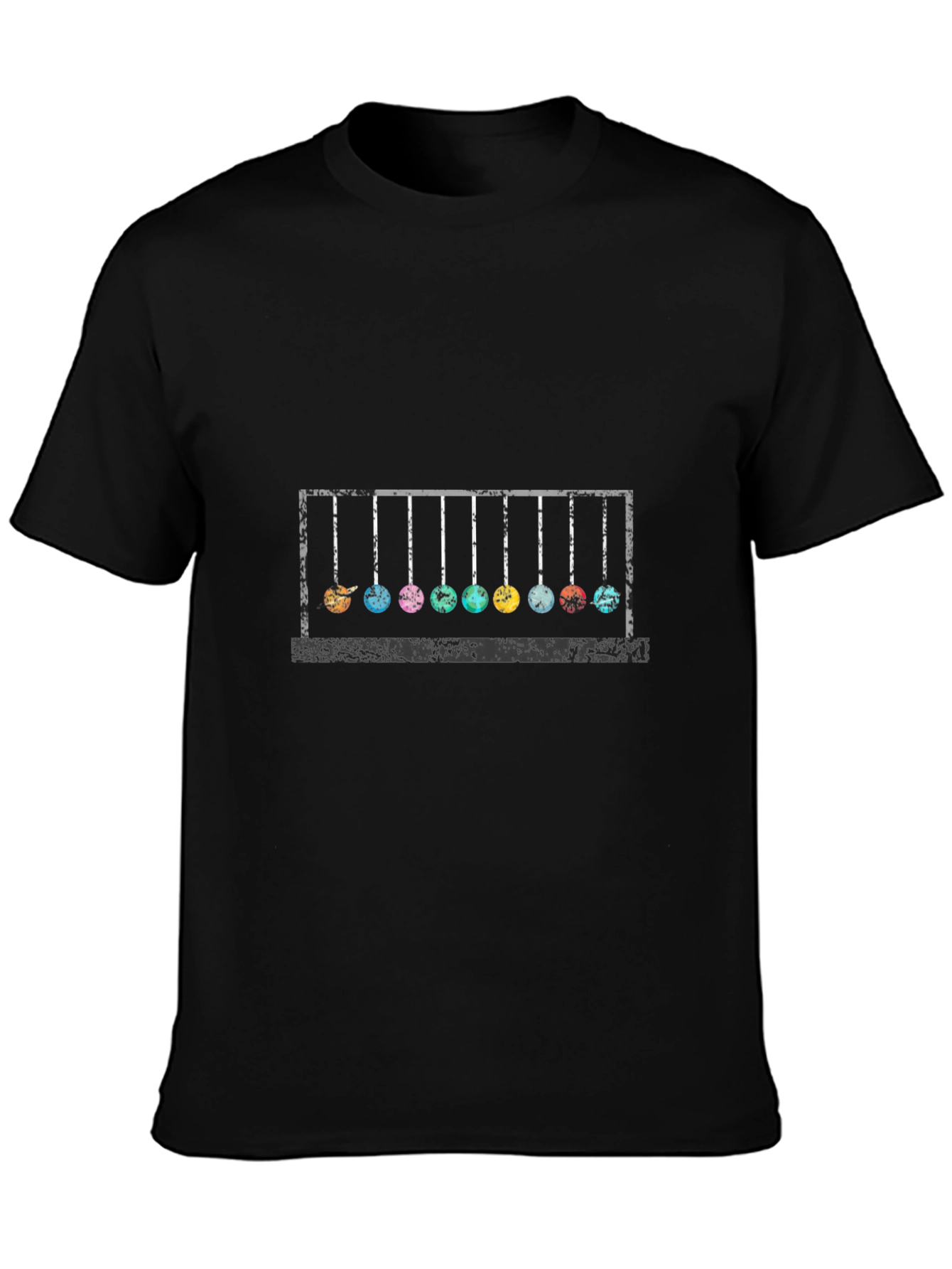Newtons Cradle Graphic Tee - Science T-Shirt