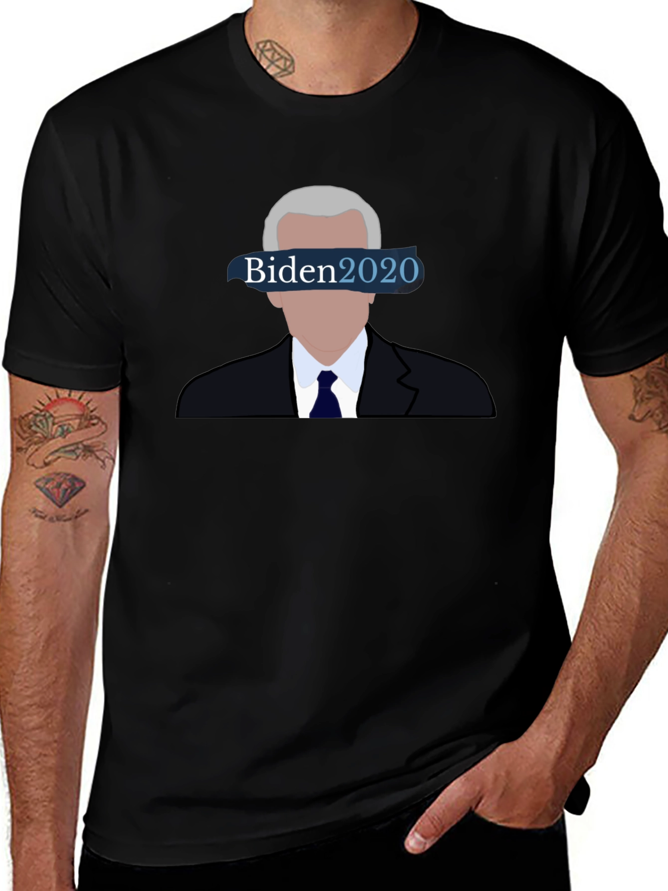 Biden 2020 Graphic Tee - Unisex Black T-Shirt