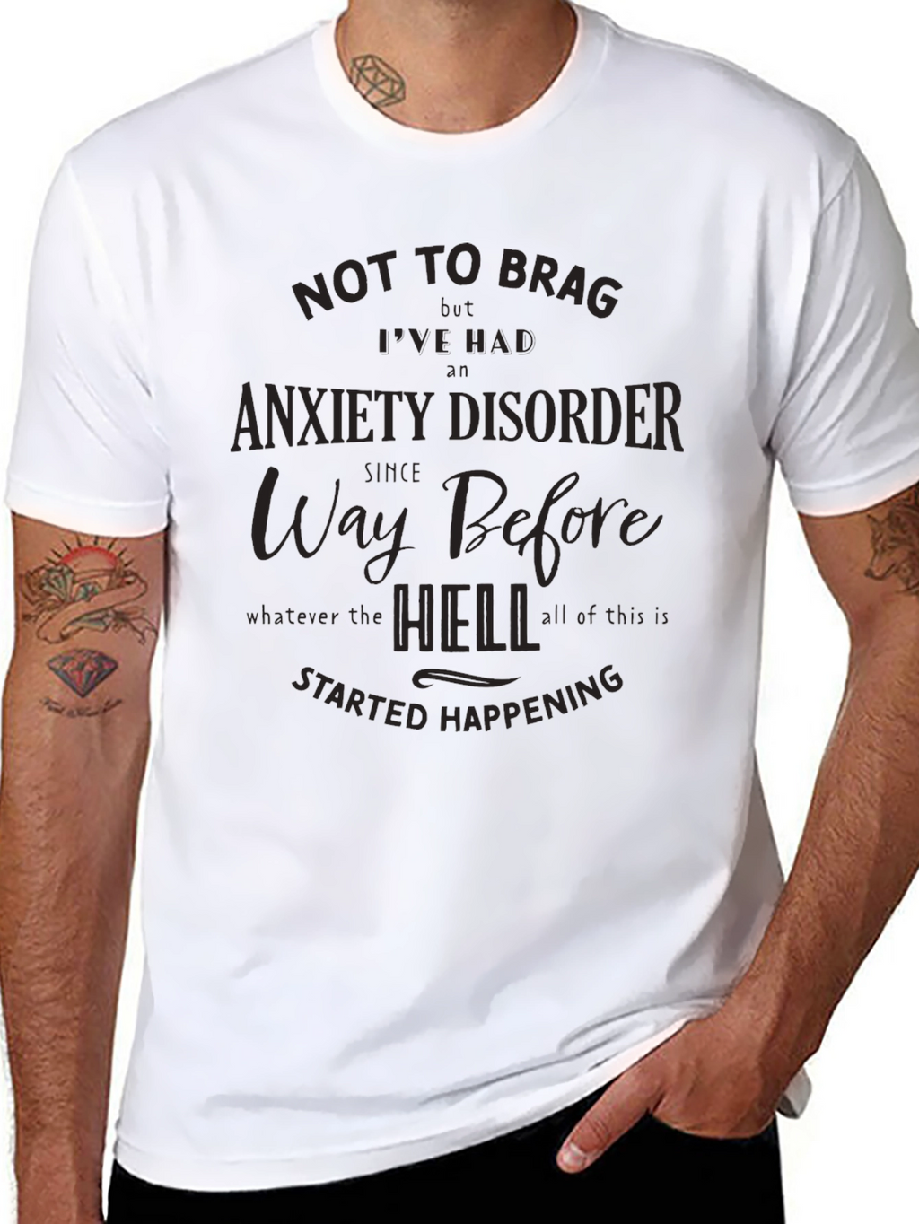 Anxiety Disorder Graphic Tee