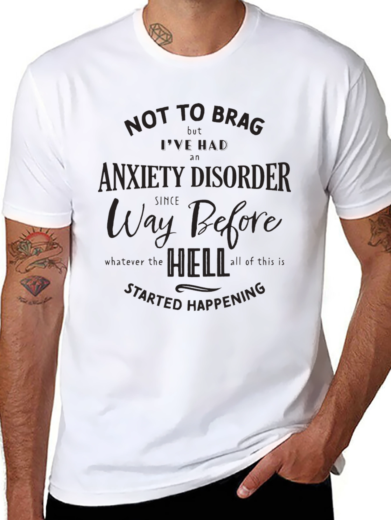 Anxiety Disorder Graphic Tee