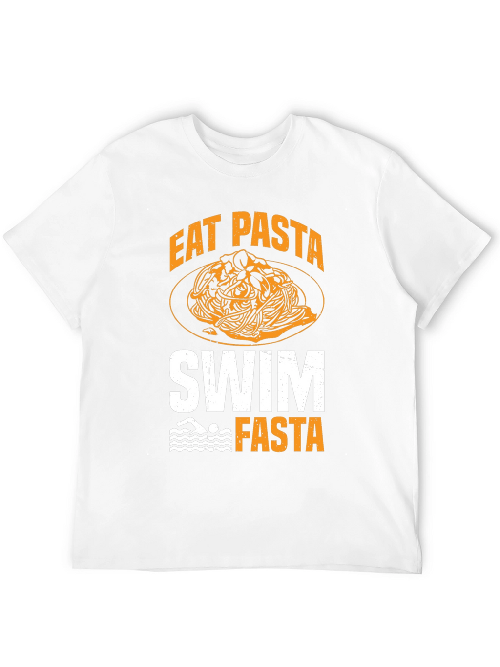 Eat Pasta Swim Fasta Graphic T-Shirt
