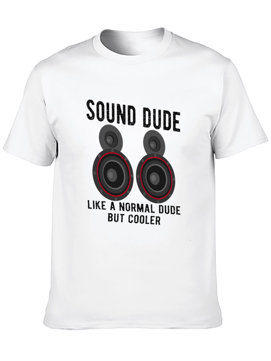 Sound Dude Graphic T-Shirt - Cool Music Lover Tee