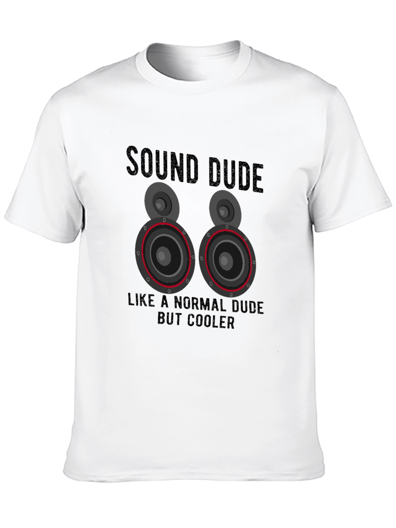 Sound Dude Graphic T-Shirt - Cool Music Lover Tee