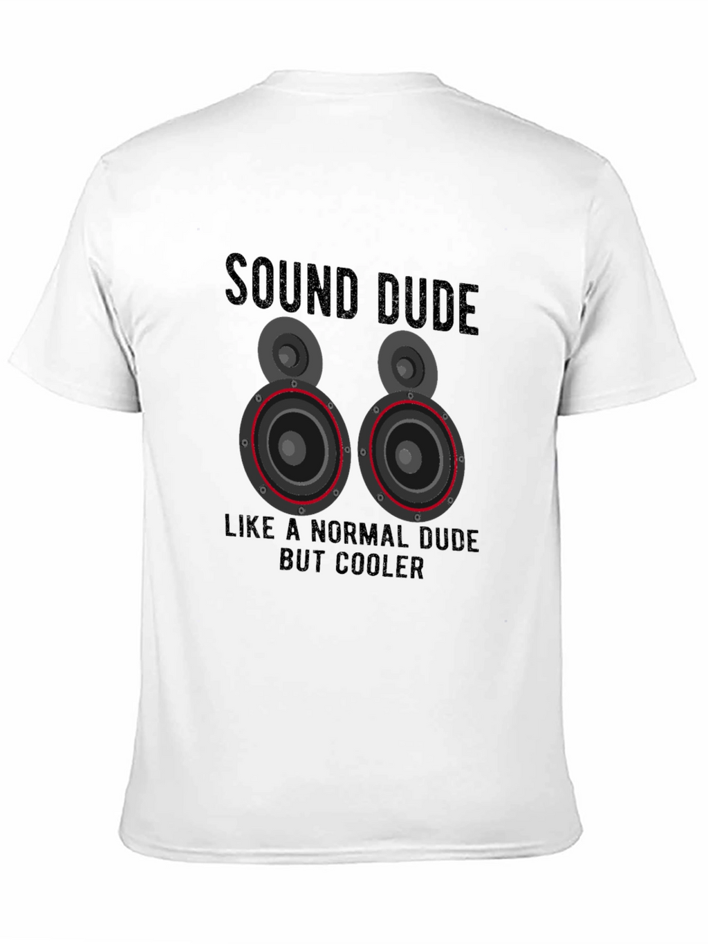 Sound Dude Graphic T-Shirt - Cool Music Lover Tee