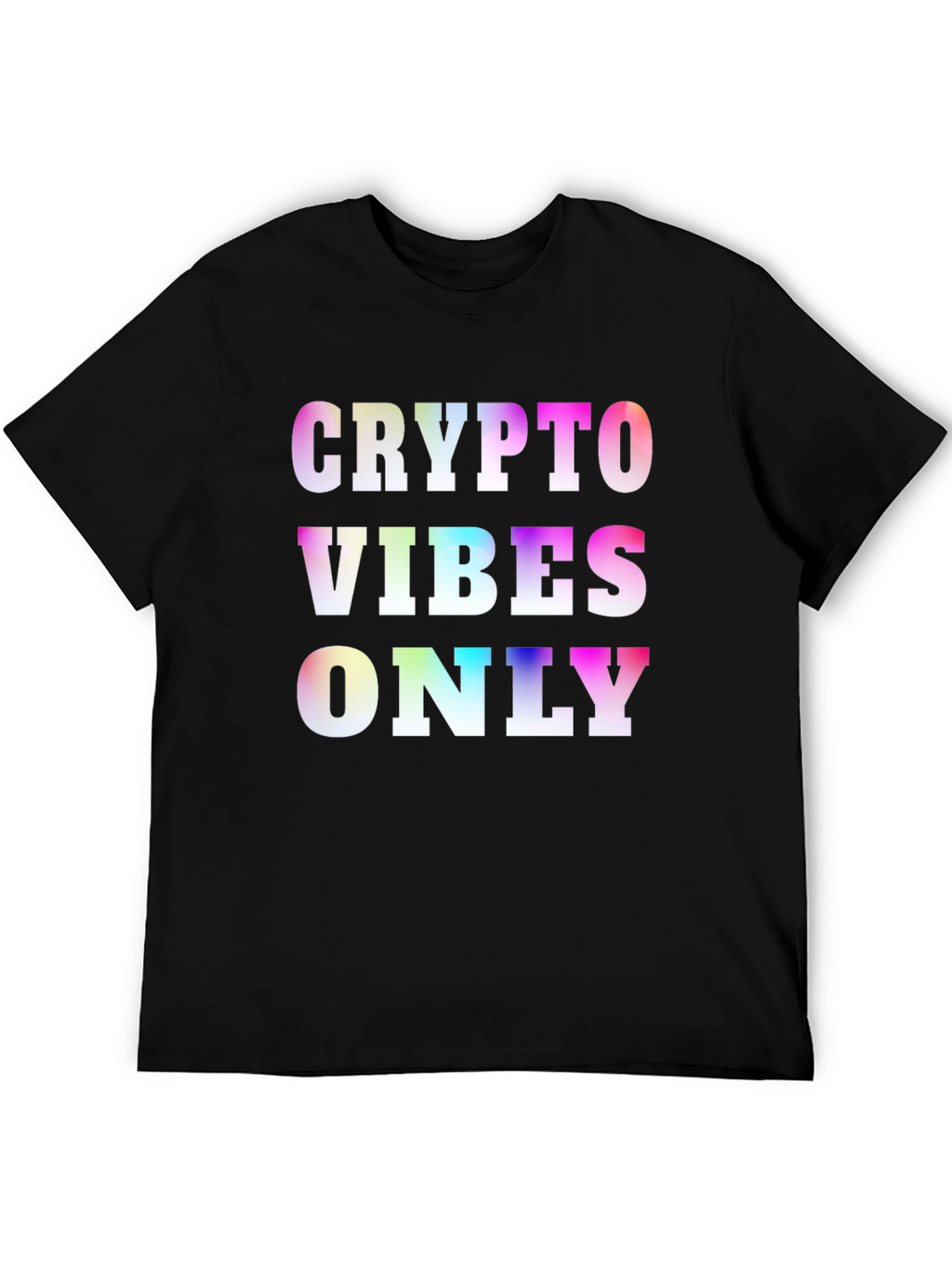 Crypto Vibes Only Graphic T-Shirt
