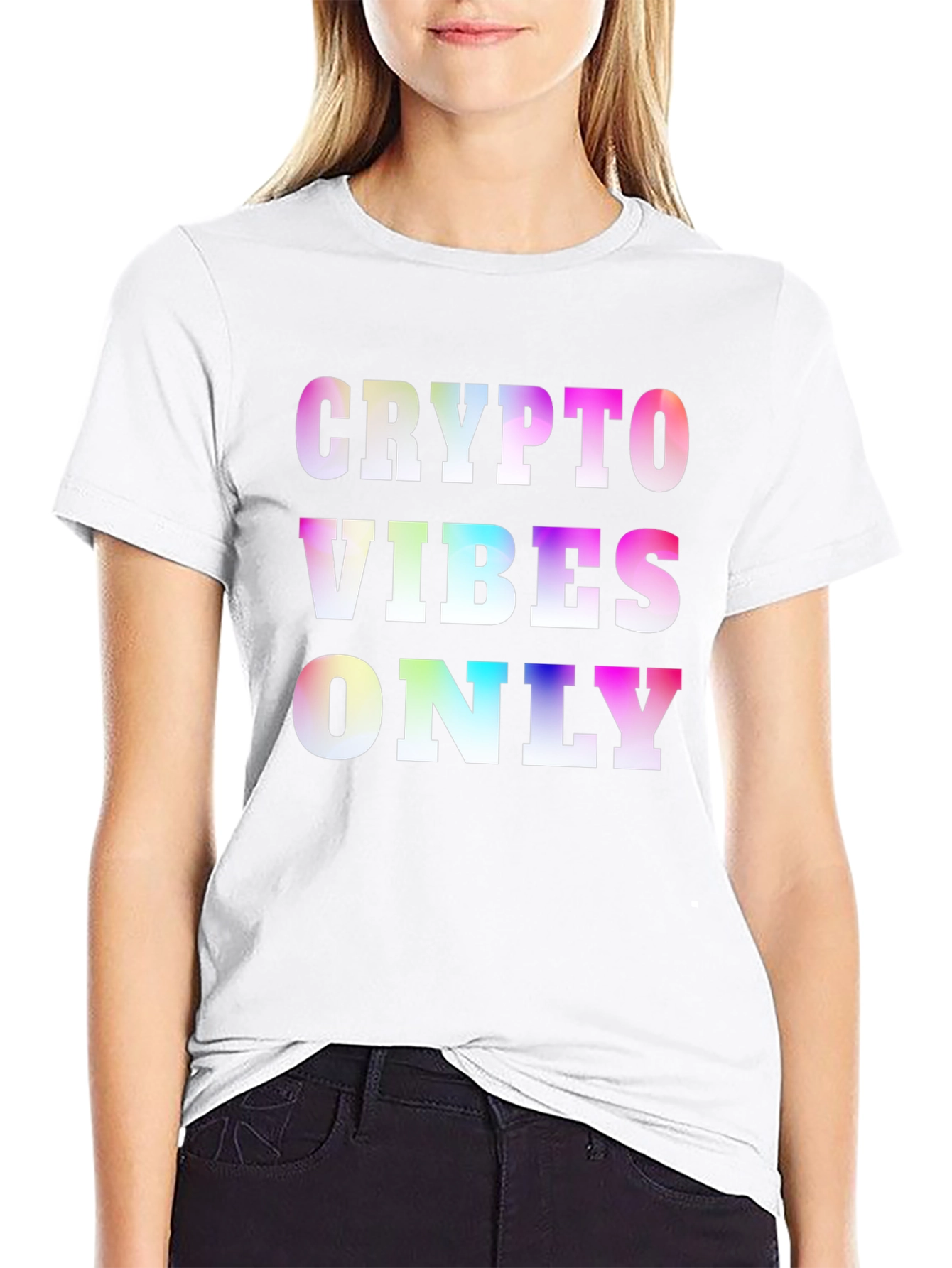 Crypto Vibes Only Graphic T-Shirt