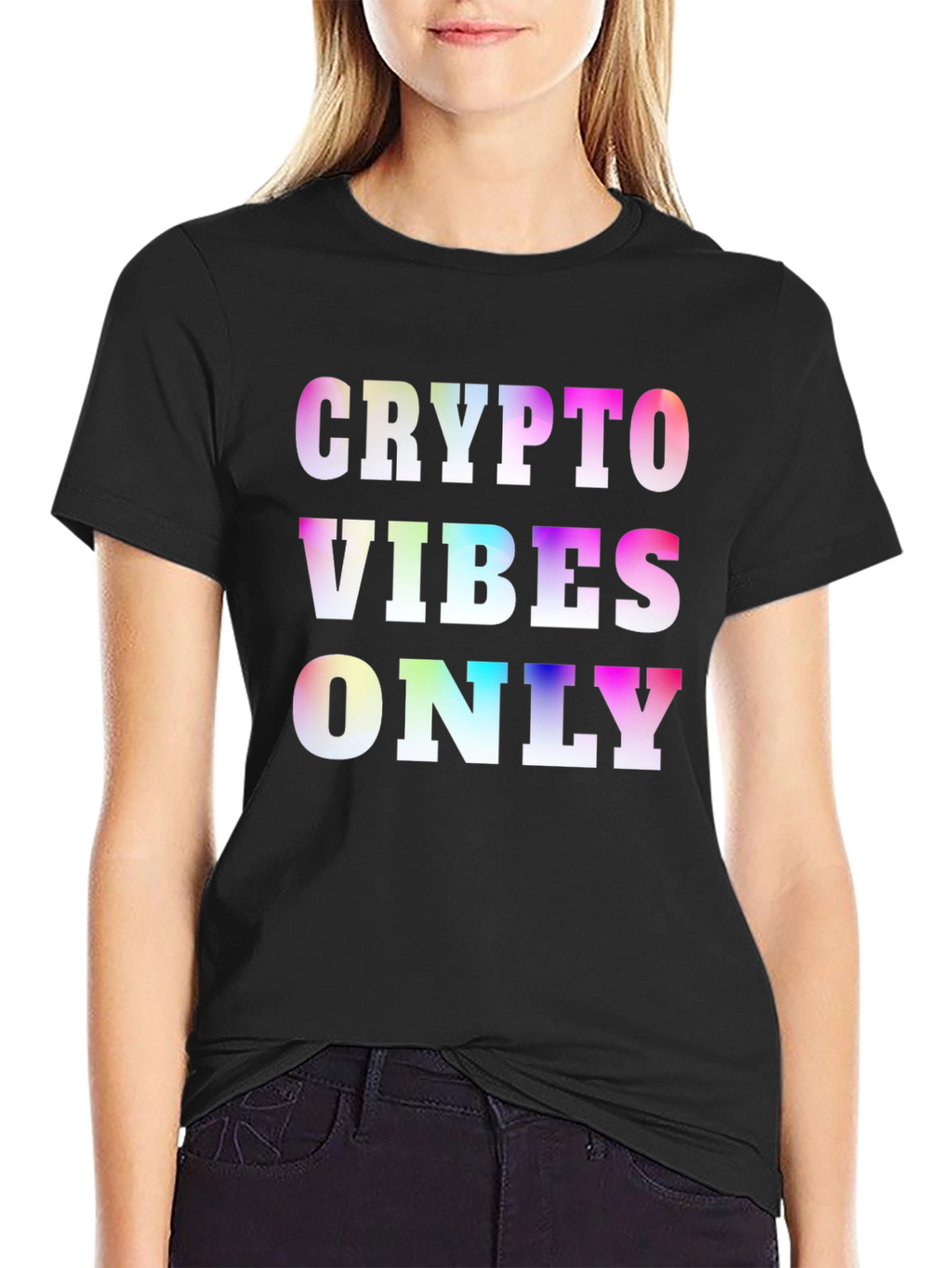 Crypto Vibes Only Graphic T-Shirt