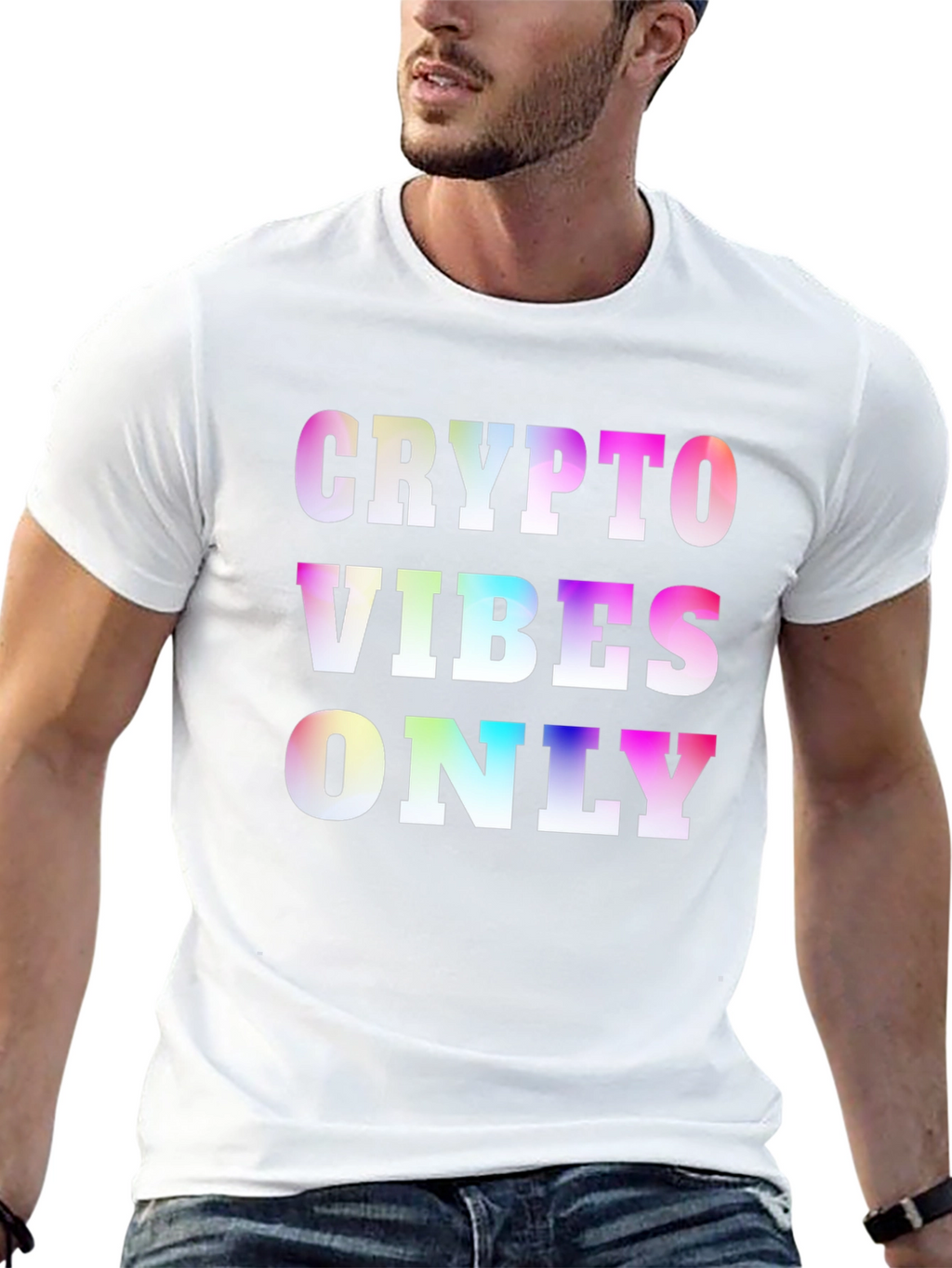 Crypto Vibes Only Graphic T-Shirt